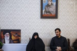 فرزندانم را در مسیری تربیت کردم که شهید می‌خواست